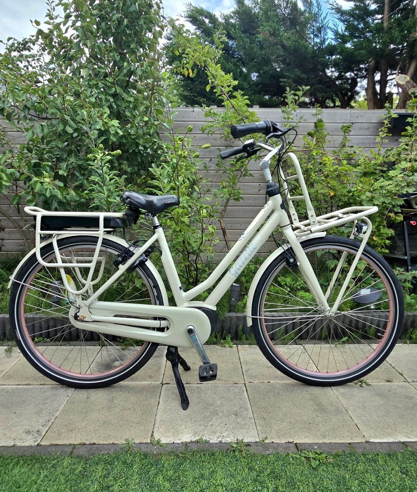 Gazelle Miss Grace C7 HMB E-bike - Ivory White.z.g.a.n, 47 tot 51 cm, Ophalen, Zo goed als nieuw, Gazelle