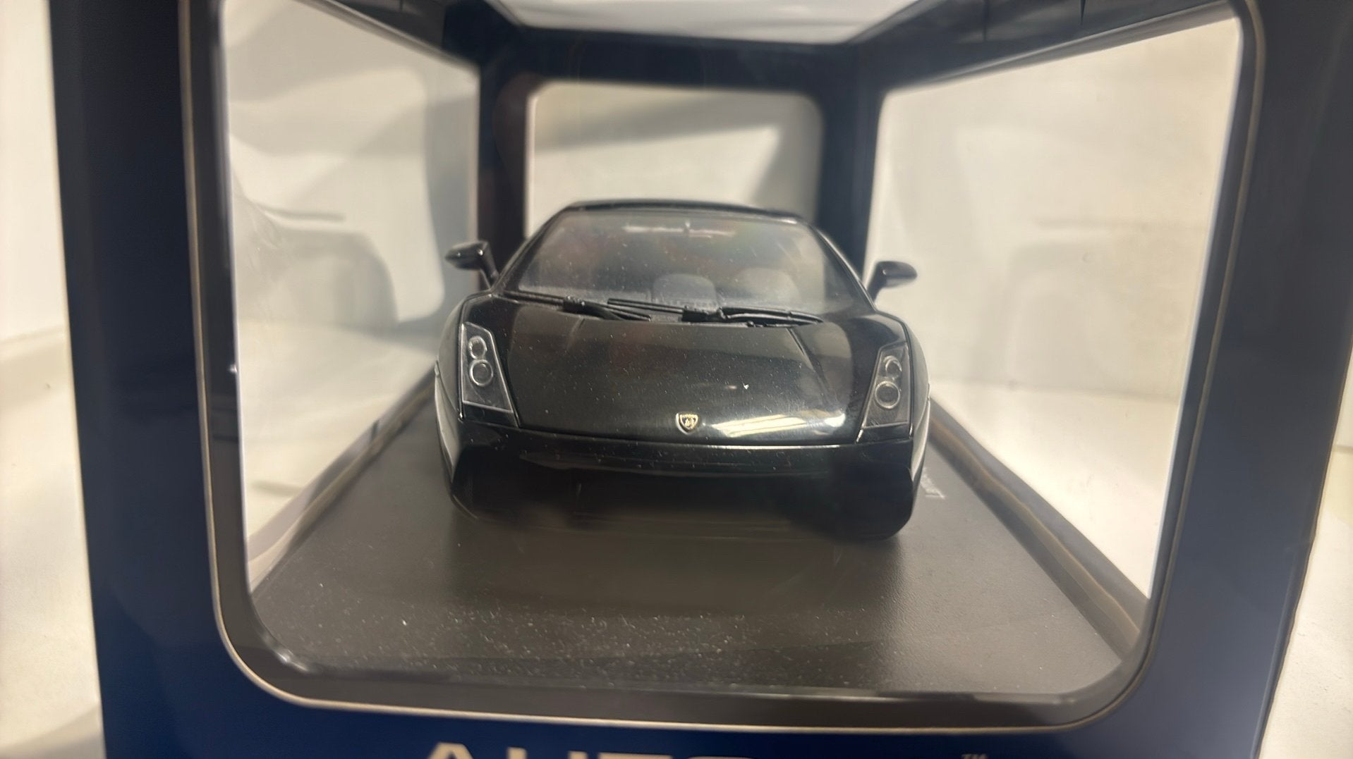 Lamborghini gallardo superleggera black autoart 1.18, Ophalen of Verzenden, Autoart, A, A