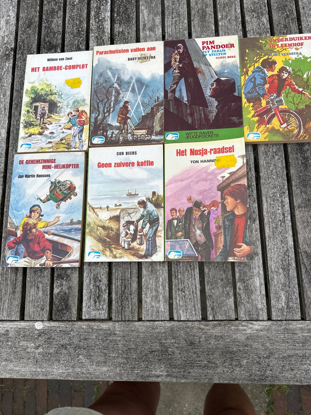 Gratis afhalen: Witte Raven Jeugdpockets -  (7 stuks), Boeken, Ophalen, Gelezen, Fictie
