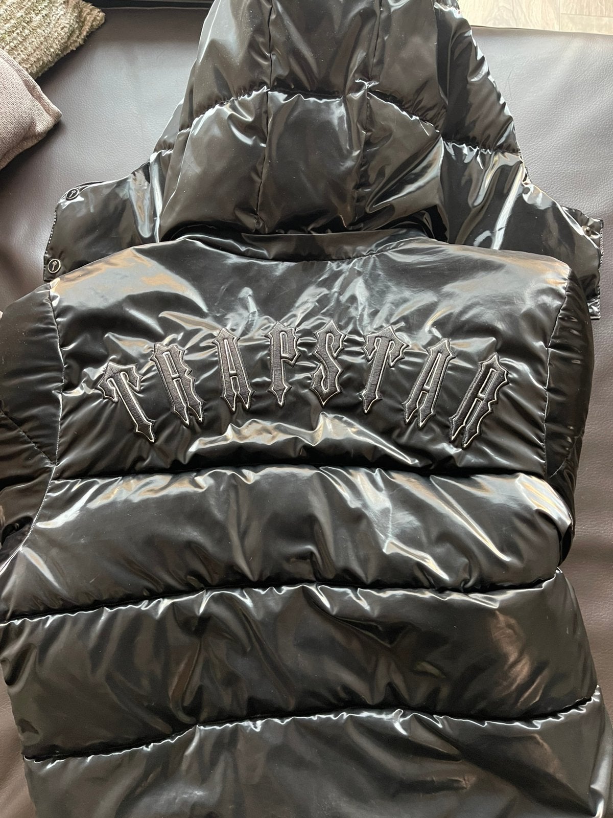 Zwarte jas van Trapstar, maat XS, Kleding | Heren, Ophalen, Zo goed als nieuw, Zwart