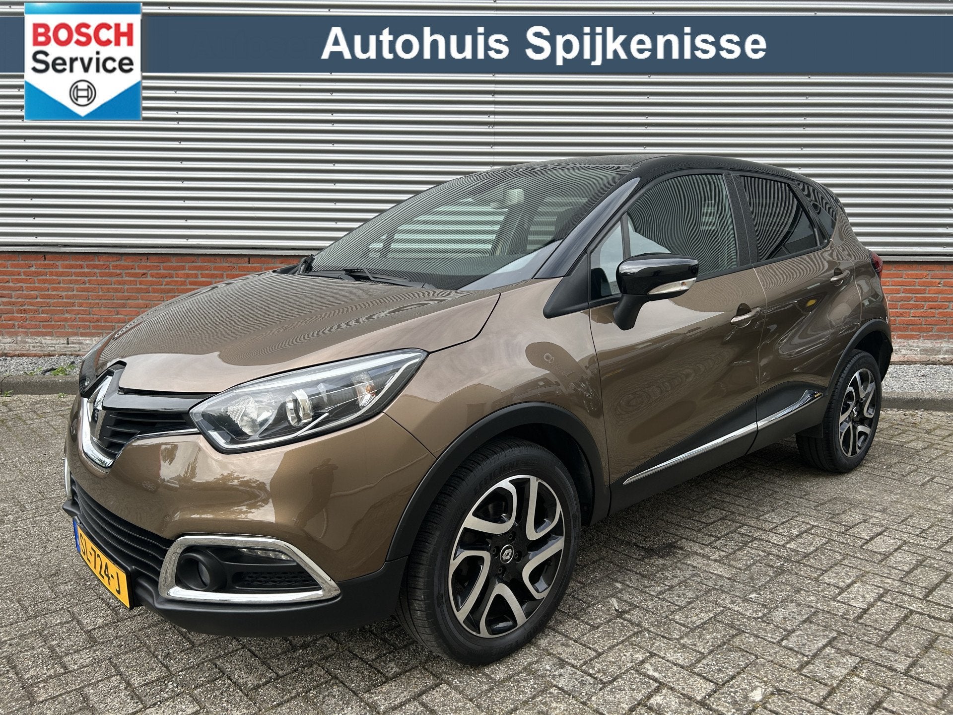 Renault Captur 1.2 TCe Dynamique | Automaat | Navigatie | Ke, Auto's, Euro 6, 4 cilinders, Bruin, Leder en Stof