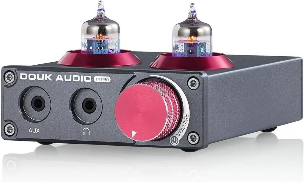 Douk Audio T4 PRO Mini GE5654 Vacuum Tube Phono Preamp Home, Ophalen of Verzenden, Nieuw, Thorens