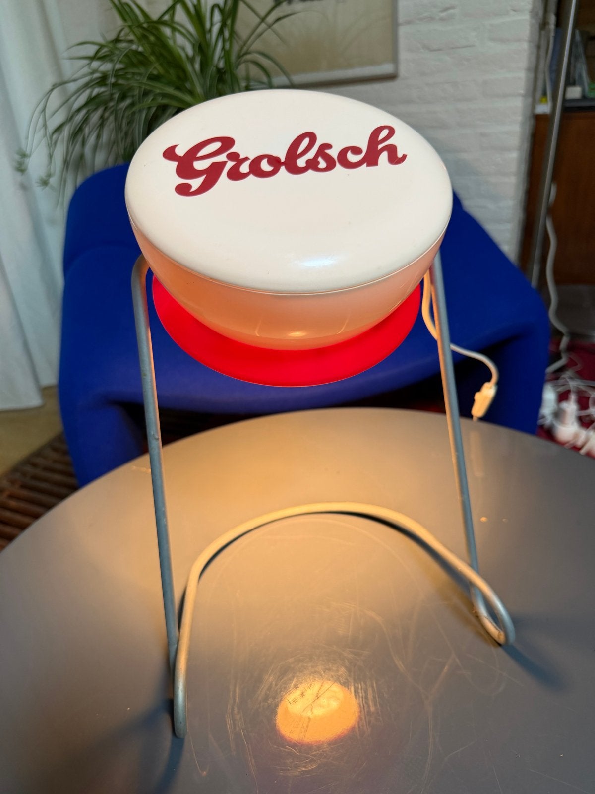 Vintage Grolsch reclame lamp - Uniek verzamelobject, Ophalen