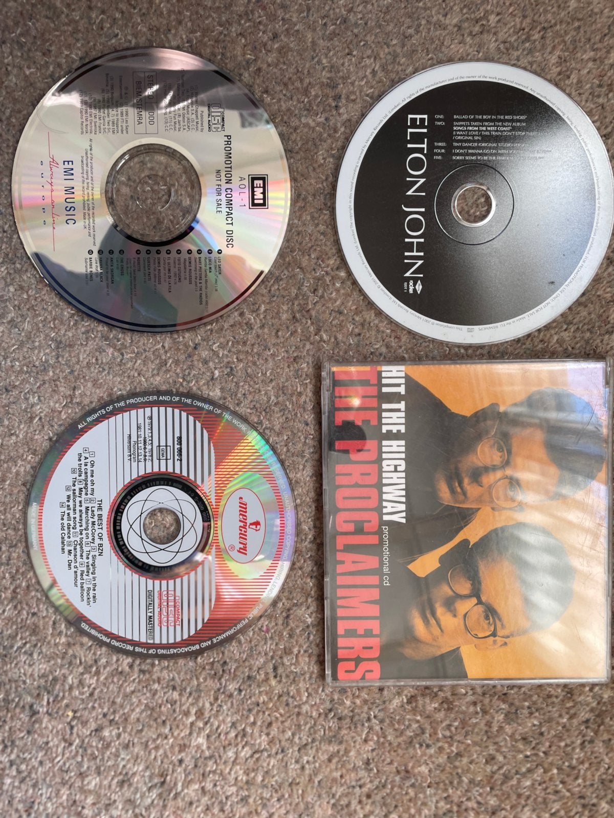 PROMOTIONAL CD’S / BOOTLEGS, NOOIT OFFICIEEL UITGEBRACHT!, Ophalen, Zo goed als nieuw