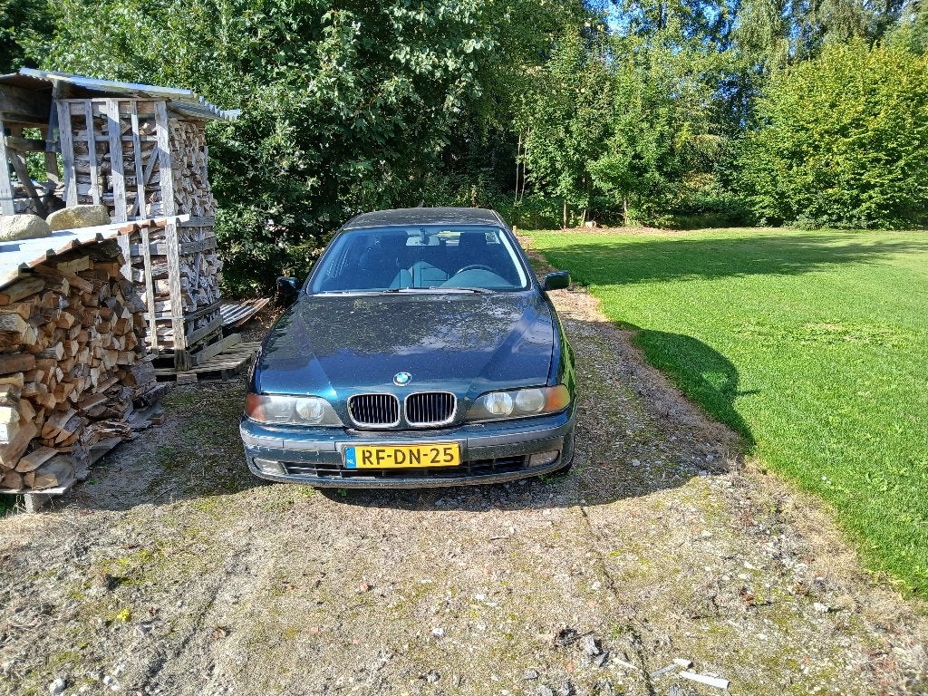 BMW 5-Serie 2.5 I 523 AUT 1997 Groen, Automaat, 2494 cc, Origineel Nederlands, Particulier