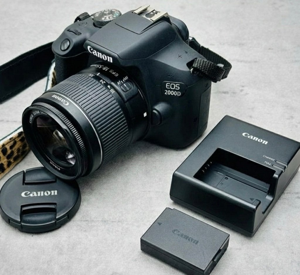 Canon EOS 2000D/ Complete set/ Extra Accessoires, Audio, Tv en Foto, Spiegelreflex, Canon, Ophalen of Verzenden, Zo goed als nieuw