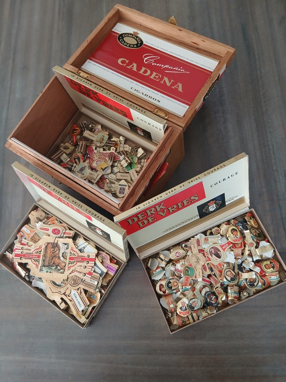 SIGARENBANDJES ., Ophalen, Gebruikt, Sigarenbandjes