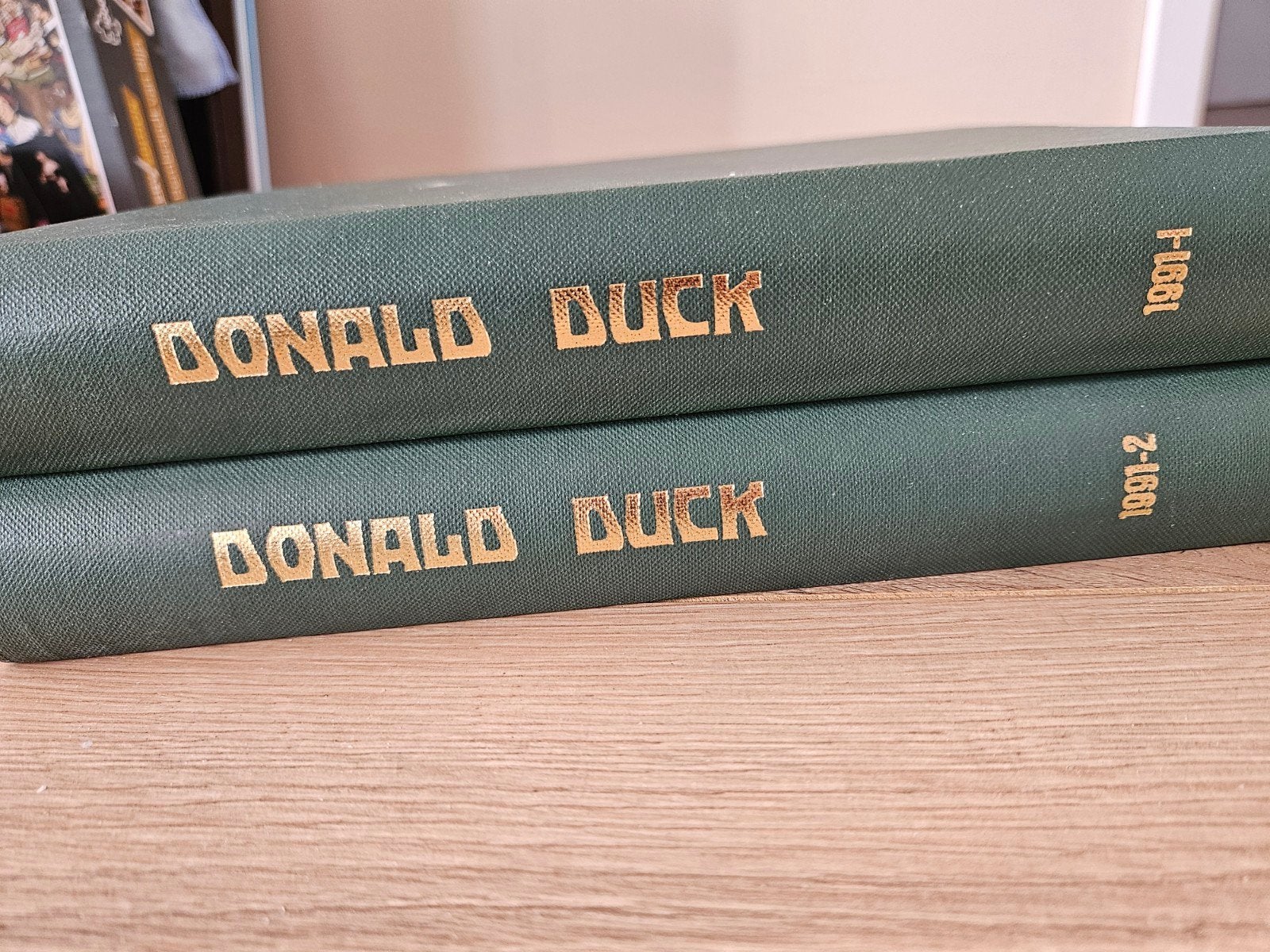 Donald Duck complete jaargang 1991 in 2 banden, Boeken, Complete serie of reeks, Ophalen of Verzenden, Gelezen