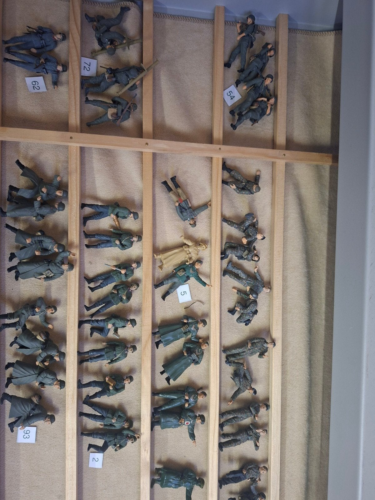 Modelbouw figuren duits soldaten, Ophalen of Verzenden, 1:35 tot 1:50