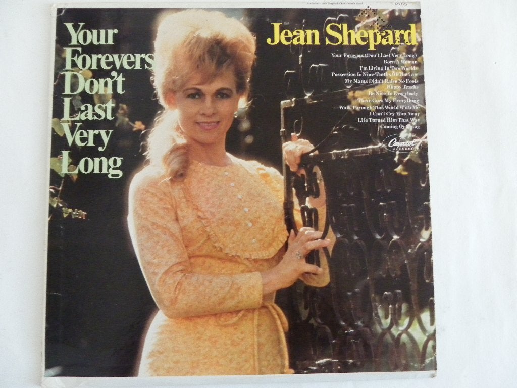 LP Jean Shepard - Your Forevers Don't Last Very Long, LP, Gebruikt, Reissue, Ophalen of Verzenden