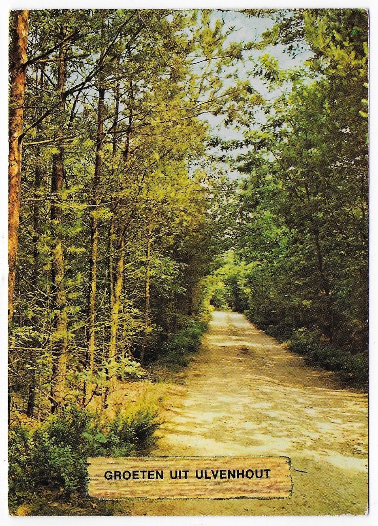 Ulvenhout Gelopen Ansichtkaart ( B6269 ), Ophalen of Verzenden, 1980 tot heden, Gelopen