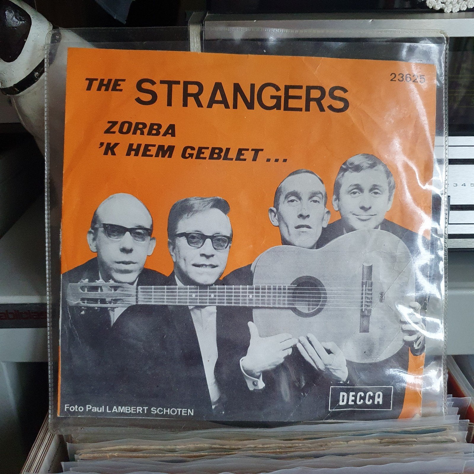 The Stangers - Zorba, Ophalen of Verzenden, Zo goed als nieuw, Overige formaten, Levenslied of Smartlap