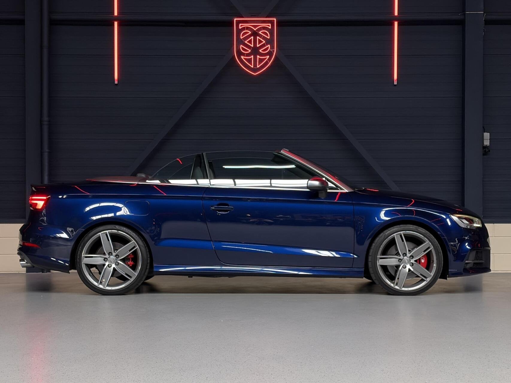 Audi S3 TFSI Quattro Pro Line Plus |APP|B&O|CAM.|STOELVERW.|, Auto's, Audi, Automaat, 4 cilinders, Blauw, 14 km/l