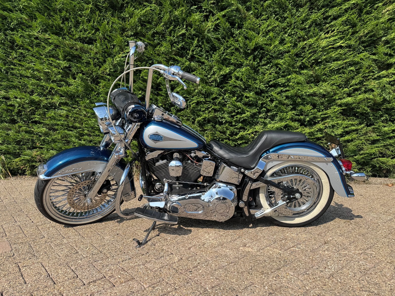 Harley-Davidson Softail EVO 1340 Chicano Style (1999), 2 cilinders, Occasion, 1340 cc, Bedrijf
