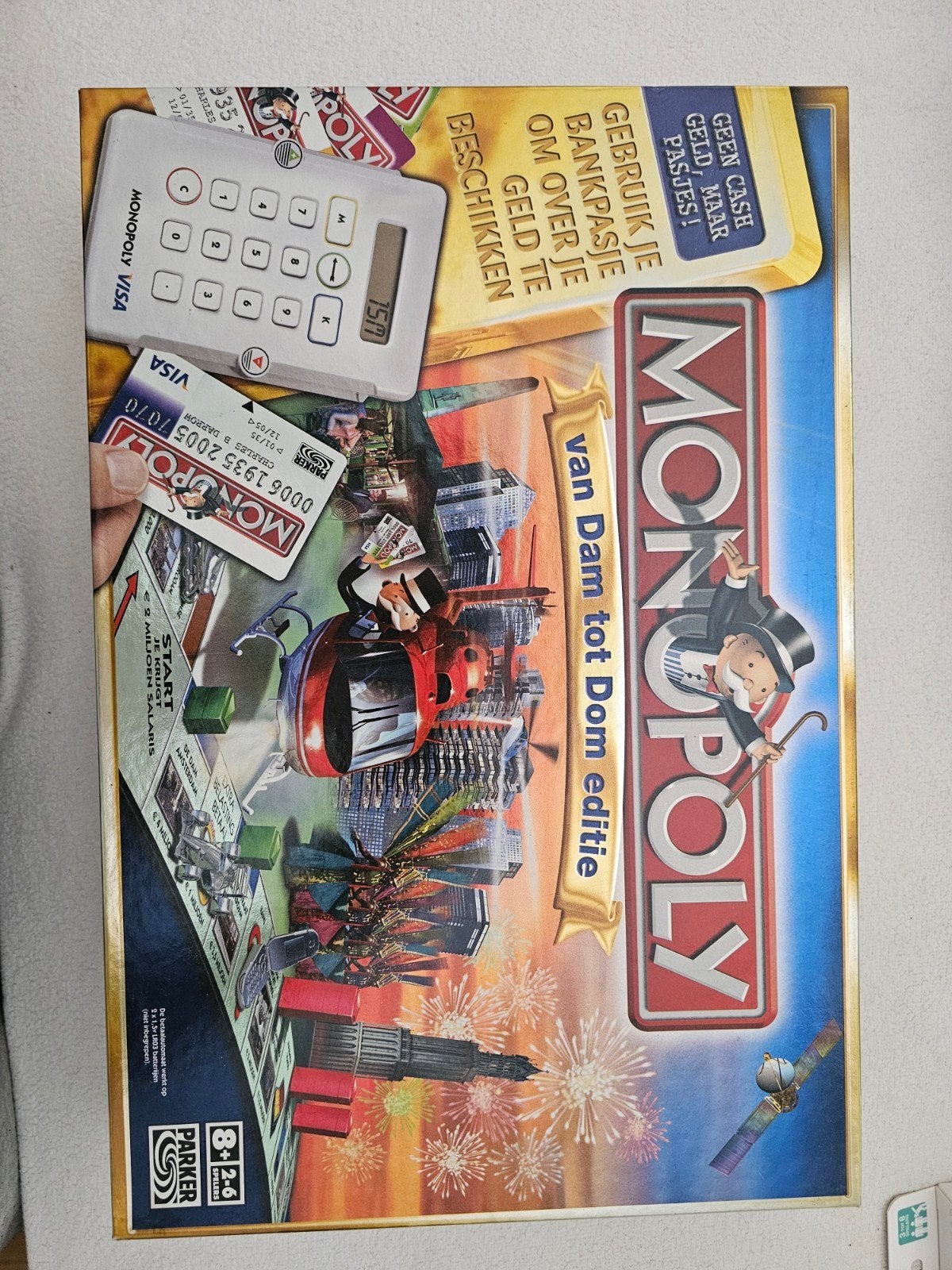 monopoly van dam tot dom editie digitaal, Een of twee spelers, Ophalen of Verzenden, Zo goed als nieuw