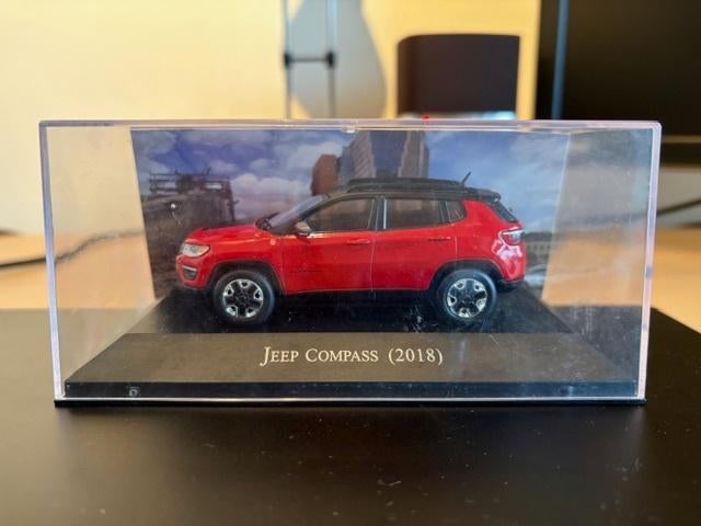 Jeep Compass 2018 1:43 DeAgostini, Hobby en Vrije tijd, Modelauto's | 1:43, Nieuw, Auto, Overige merken, Ophalen of Verzenden