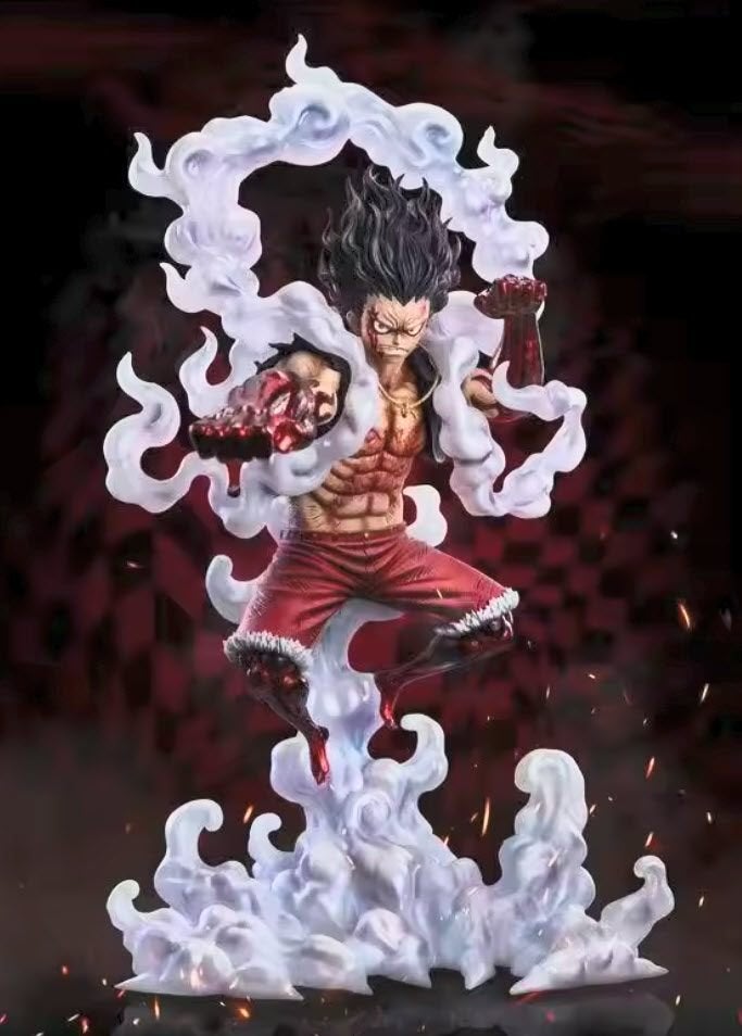 Luffy Gear 4 Snakeman One Piece JT GK Figure, Ophalen of Verzenden, Nieuw