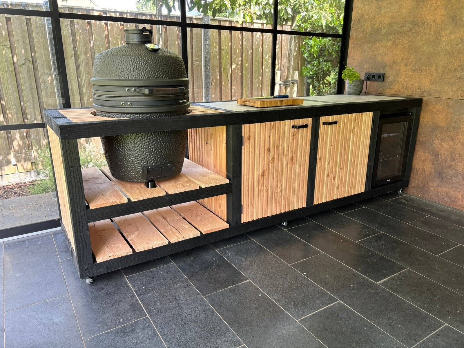 Luxe douglas buitenkeuken op maat, Ophalen of Verzenden, Nieuw