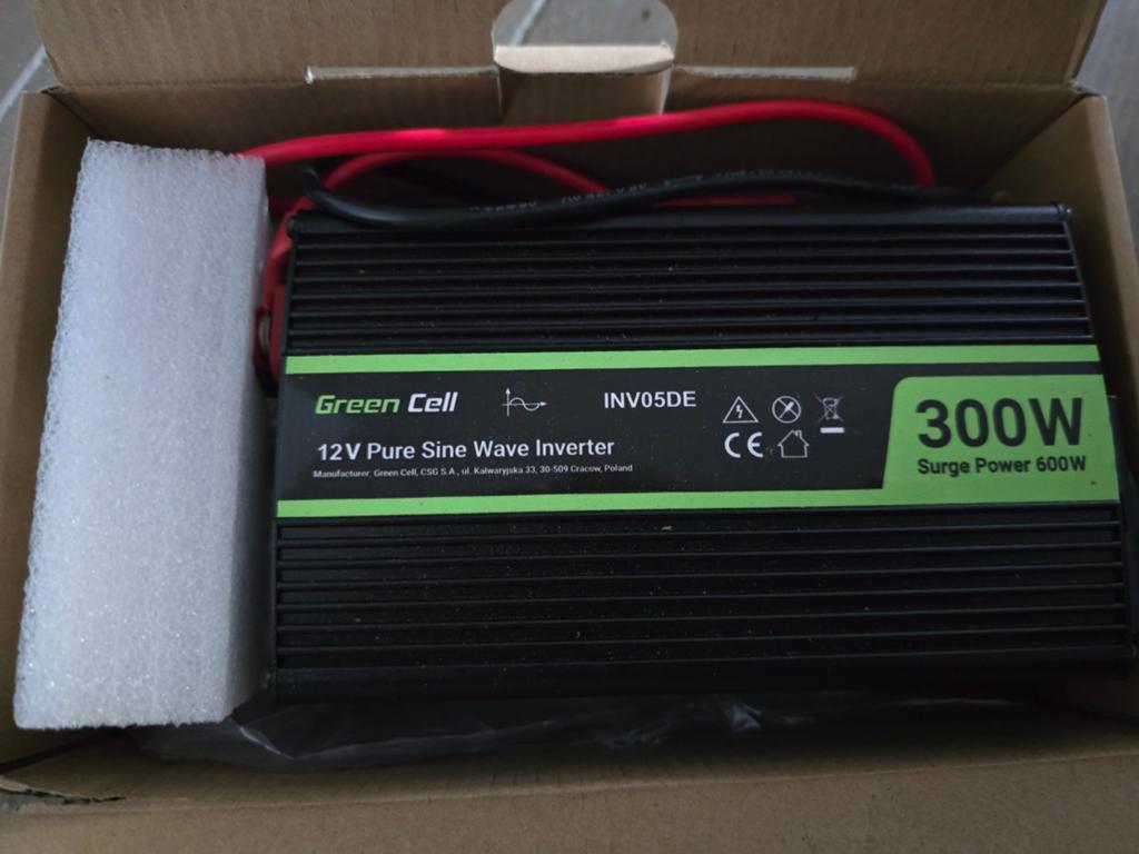 Green Cell - INV05DE pure shine wave inverter nieuw!, Caravans en Kamperen, Caravan accessoires, Nieuw, Ophalen of Verzenden