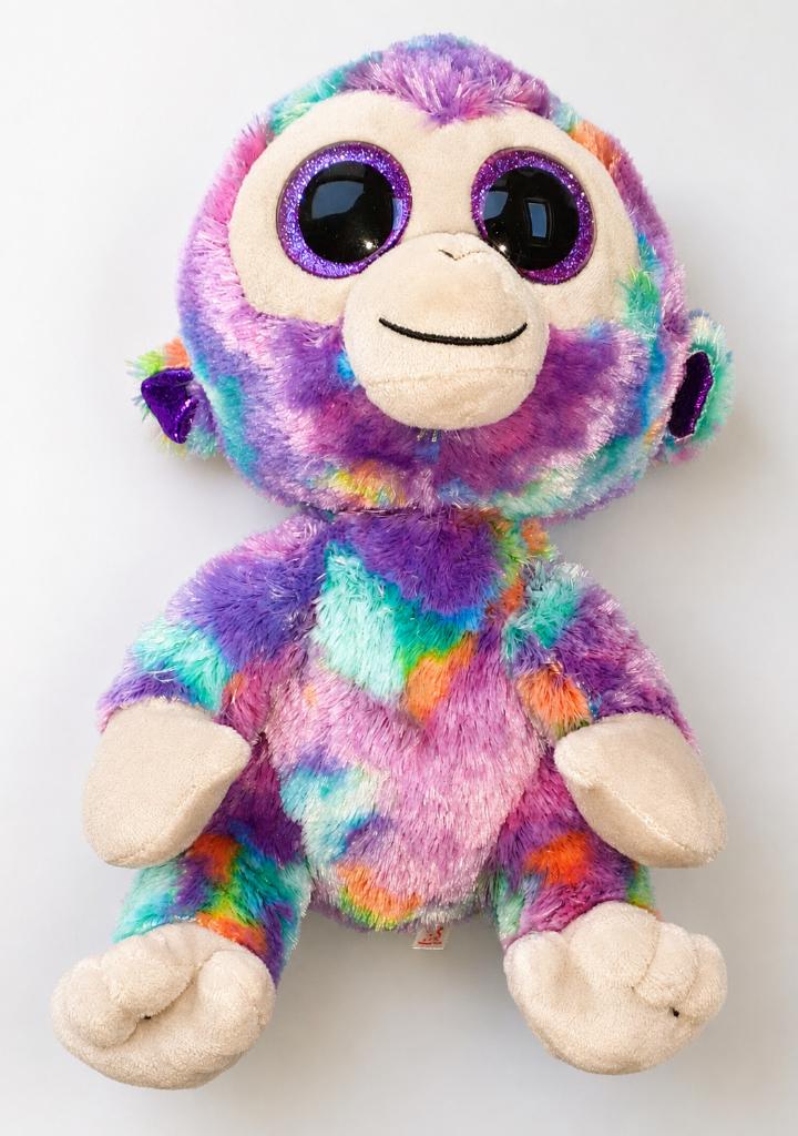 knuffel gekleurde aap Ty Zuri, Ophalen of Verzenden, Nieuw, Aap, Middelgroot (20 tot 80 cm)