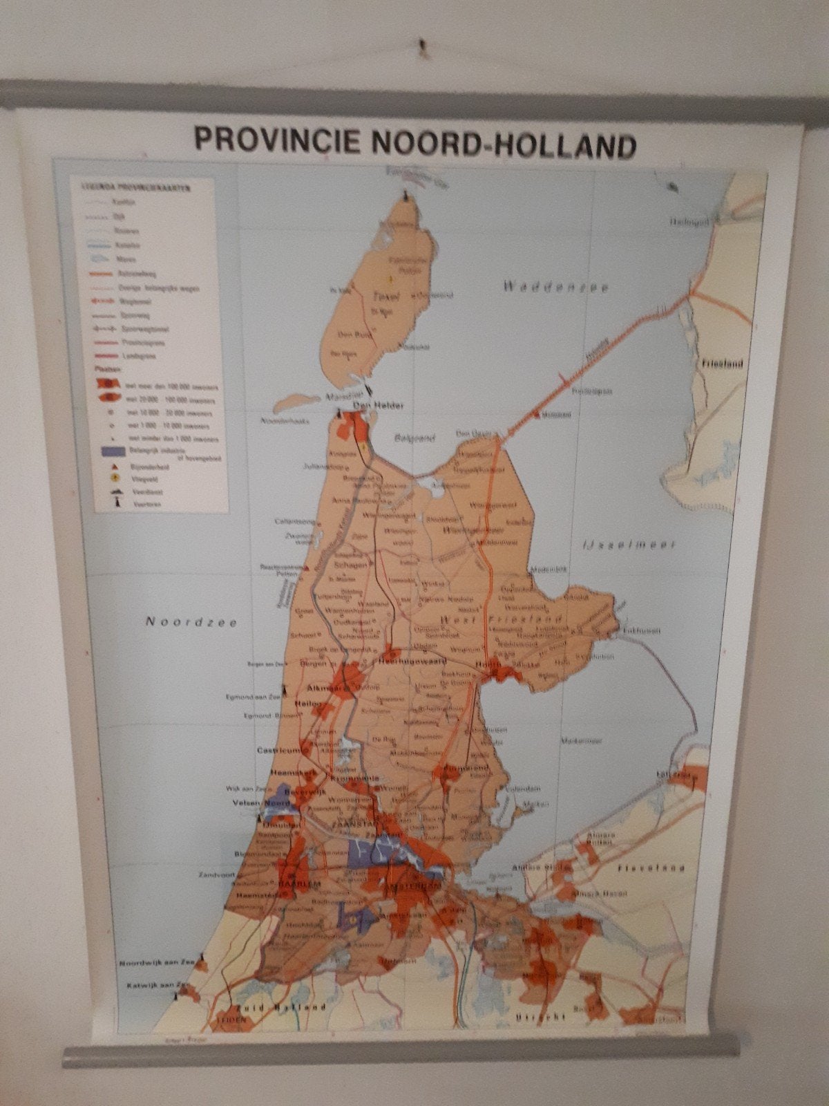 Provinciekaarten Nederland, Ophalen, 1800 tot 2000, Nederland, Landkaart