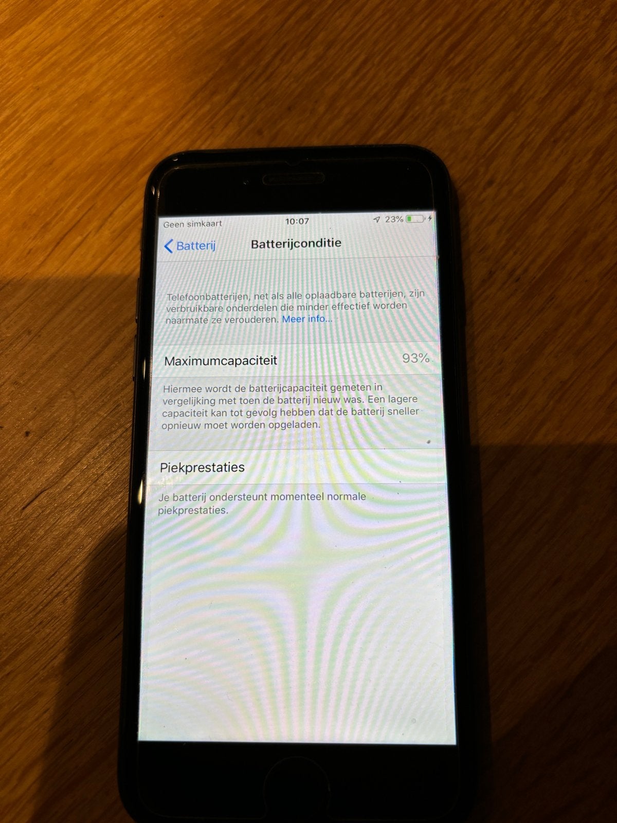 iPhone 8 Zwart 64GB - Zo goed als nieuw (93% batterij), Telecommunicatie, Mobiele telefoons | Apple iPhone, Ophalen, Zwart, Zo goed als nieuw