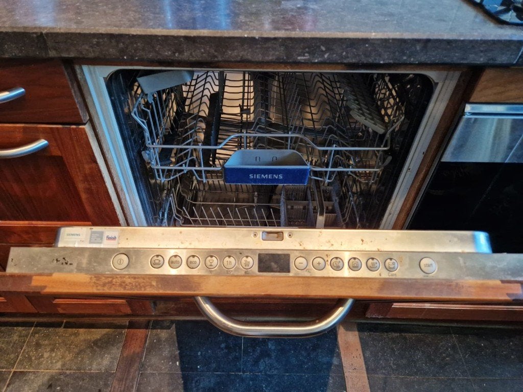 Siemens inbouw vaatwasser, Witgoed en Apparatuur, Ophalen, Gebruikt, Inbouw, Minder dan 85 cm