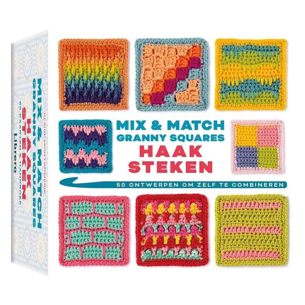 Mix & Match Granny Squares Haaksteken - Claire Montgomerie, De Bondt, Nieuw, Ophalen of Verzenden, Service@bondt.com