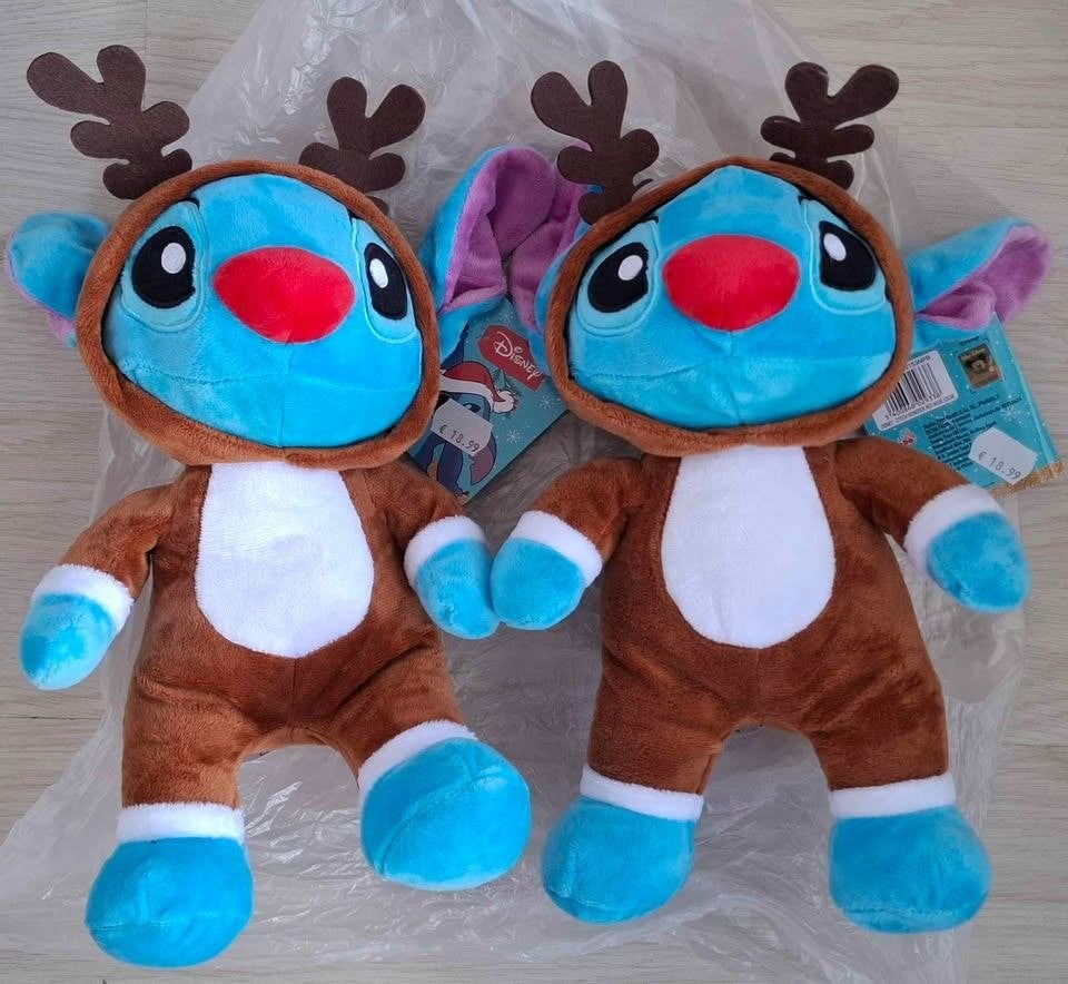 1X STITCH INTRATUIN KNUFFEL RENDIER NIEUW MET KAARTJE, Verzamelen, Ophalen of Verzenden, Overige figuren, Nieuw, Knuffel