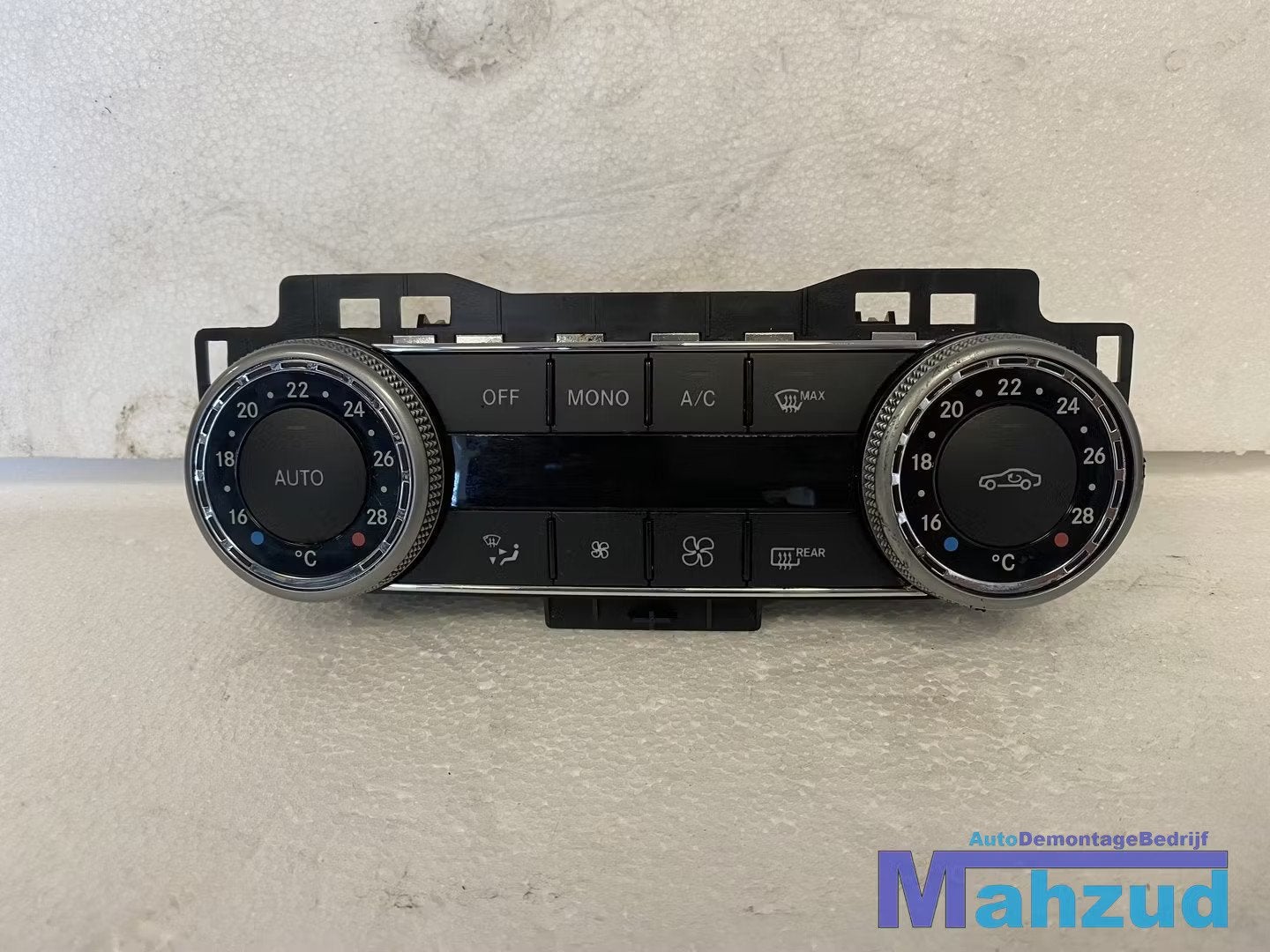 MERCEDES W204 C klasse climate airco controle bediening, Gebruikt, Mercedes-Benz AG, Mercedes-Benz, Ophalen of Verzenden