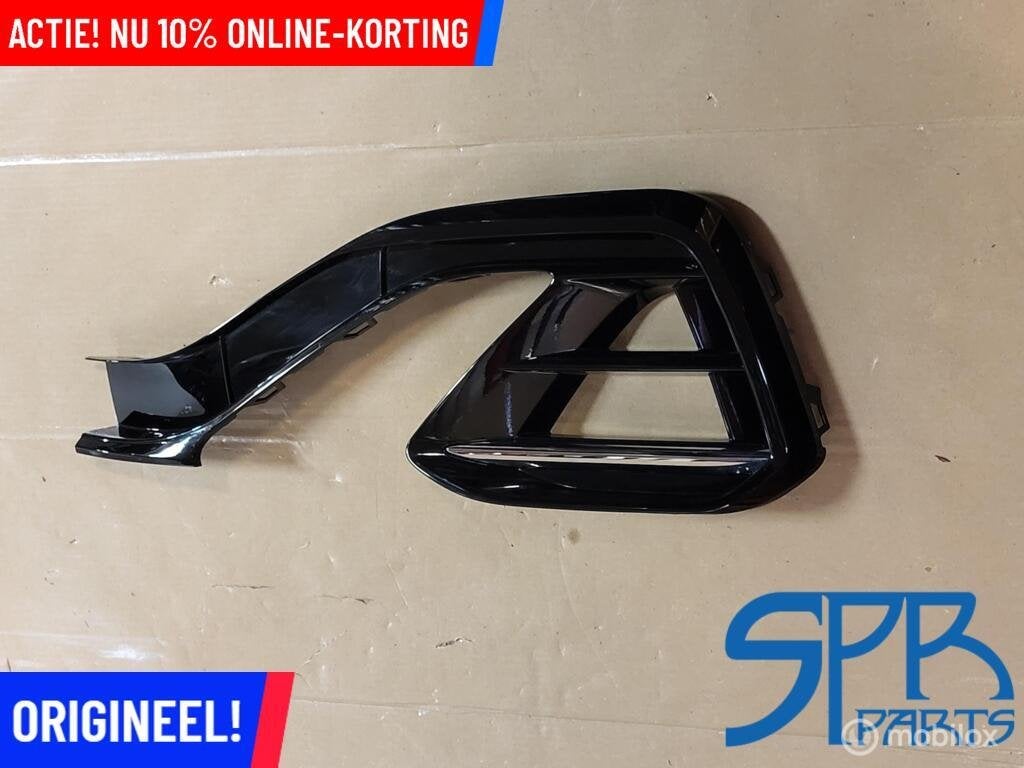 VOORBUMPER ROOSTER LINKS VW ARTEON FACELIFT R-LINE GRILLE, Gebruikt, VOLKSWAGEN, Volkswagen, Ophalen of Verzenden