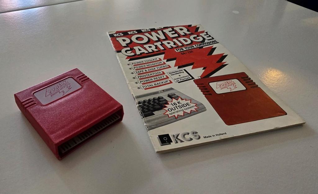 Commodore C64 KCS Power Cartridge incl handleiding, Computers en Software, Vintage Computers, Ophalen of Verzenden, Commodore C 64