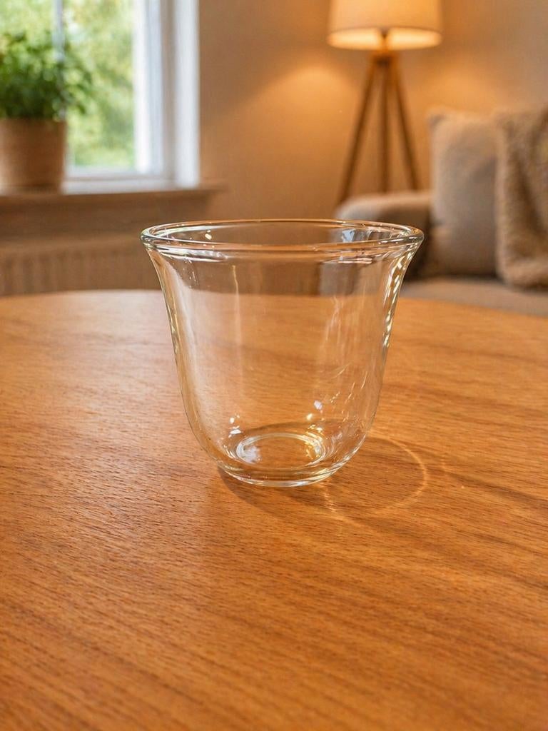 Stijlvol Glazen Drinkglas - Perfect voor Elk Drankje, Ophalen of Verzenden