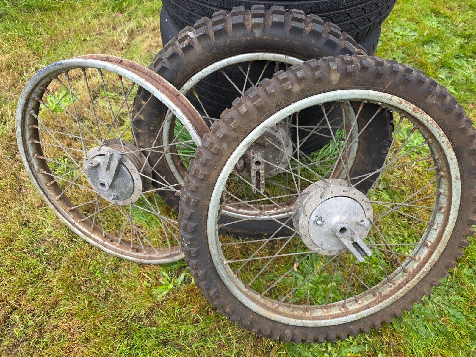 18 en 21 inch velgen italiaanse oldtimers, Fietsen en Brommers, Ophalen, Gebruikt
