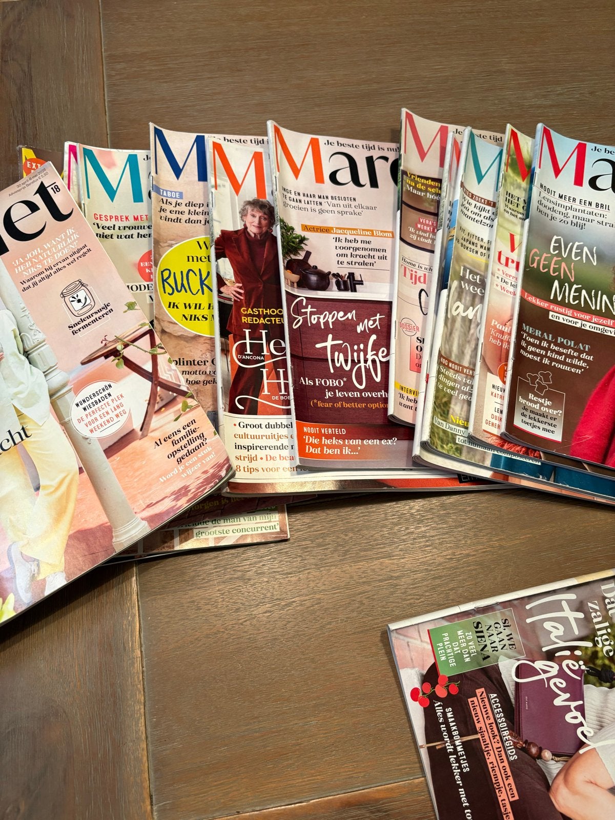 Margriet tijdschriften - 16 stuks, Boeken, Ophalen of Verzenden, Gelezen, Damesbladen