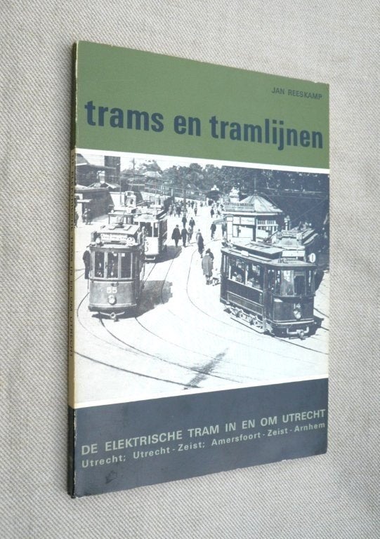 Trams en Tramlijnen electrische tram in en om Utrecht, Verzamelen, Spoorwegen en Tramwegen, Ophalen of Verzenden, Gebruikt, Tram