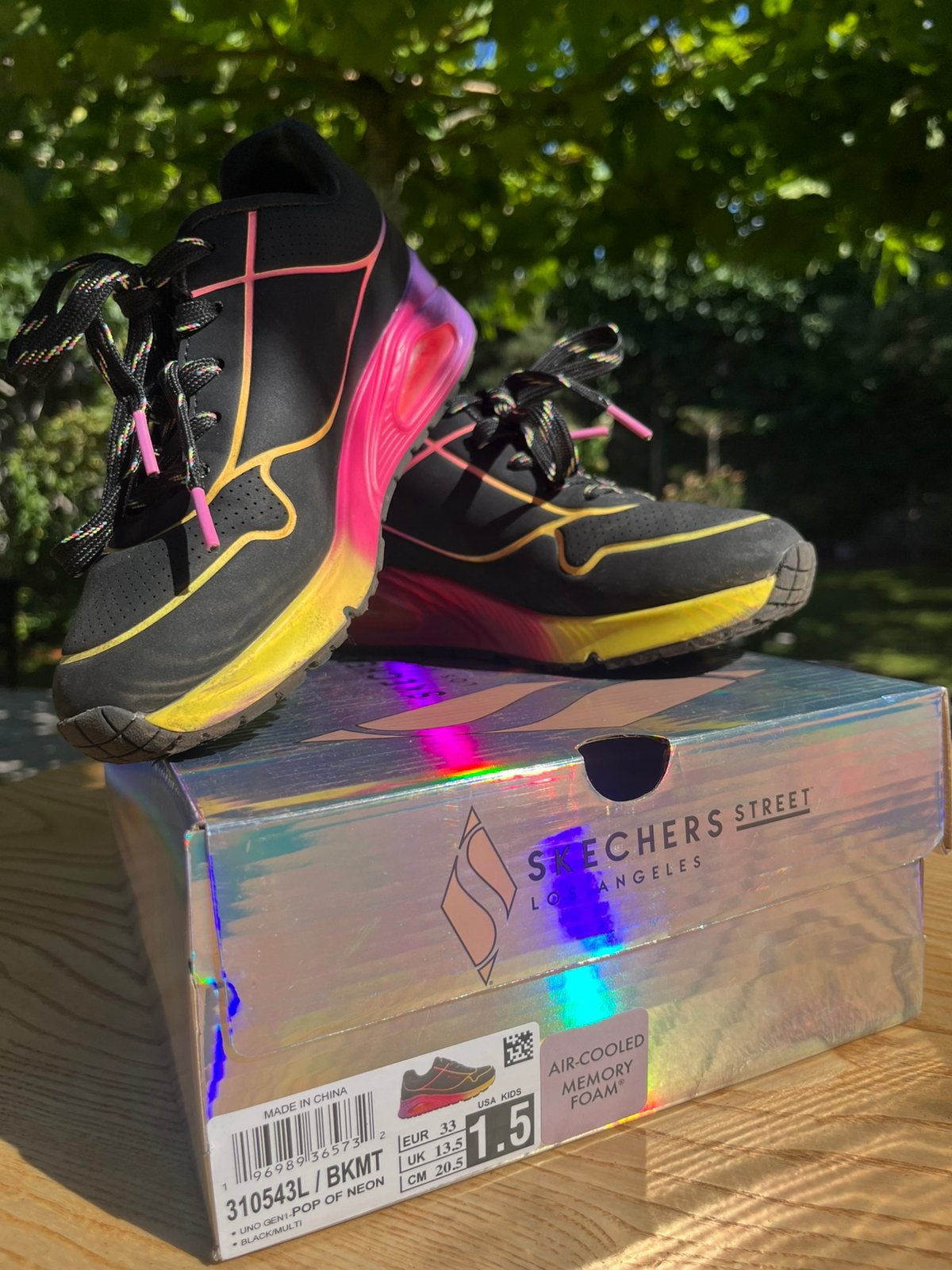 SKECHERS maat 33 ZGAN sneakers, Jongen of Meisje, Schoenen, Ophalen of Verzenden, Zo goed als nieuw