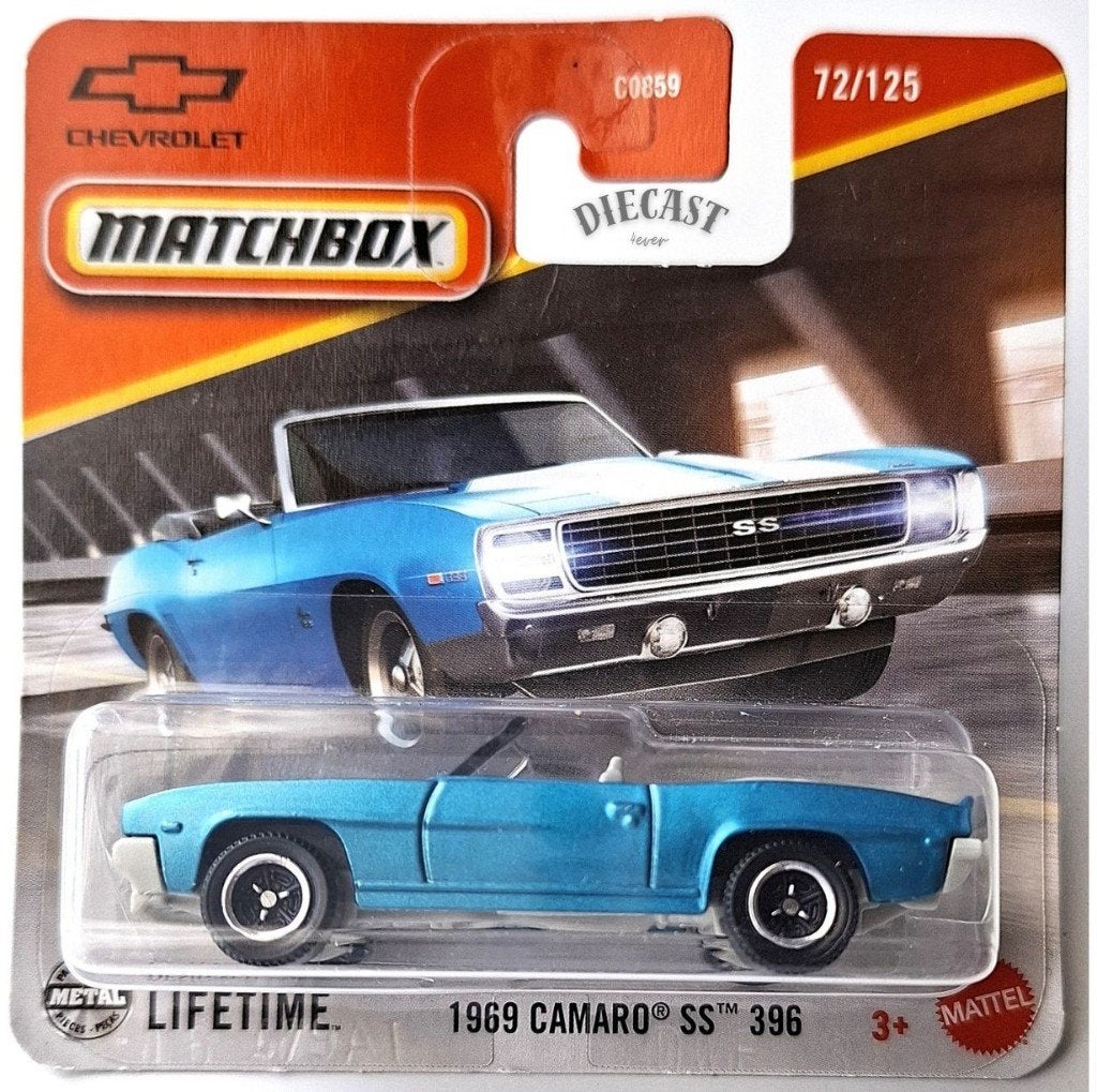 Matchbox 1968 Camaro SS 396, Cabrio, Ophalen, Nieuw, Auto