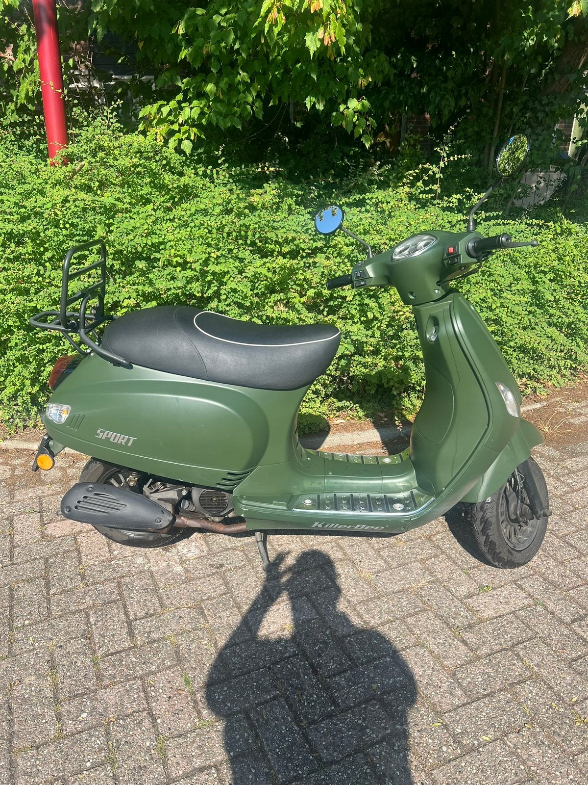 Scooter Killerbee Groen, Fietsen en Brommers, Ophalen, Gebruikt, Benzine, Overige merken
