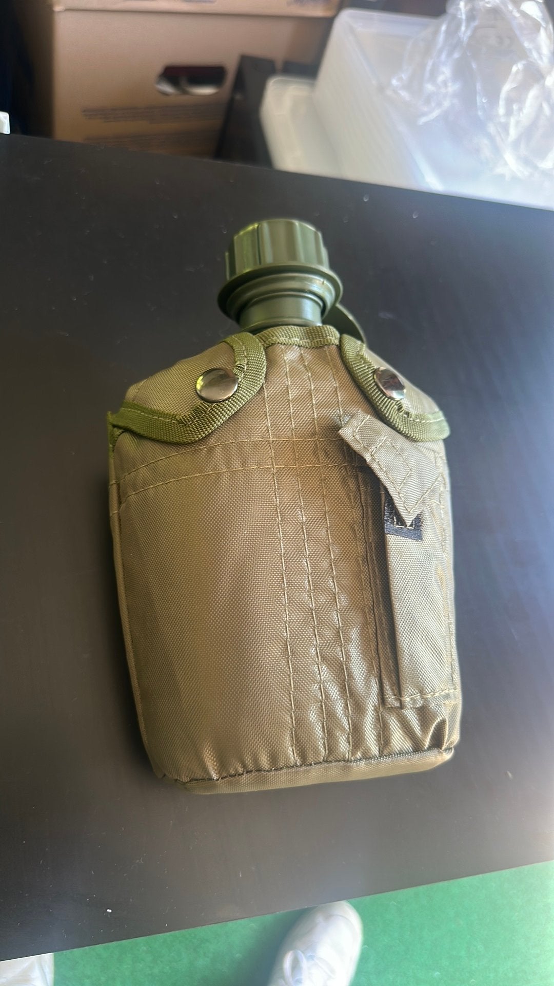 Leger veldfles groen NIEUW, Ophalen of Verzenden, Landmacht, Nederland, Overige typen
