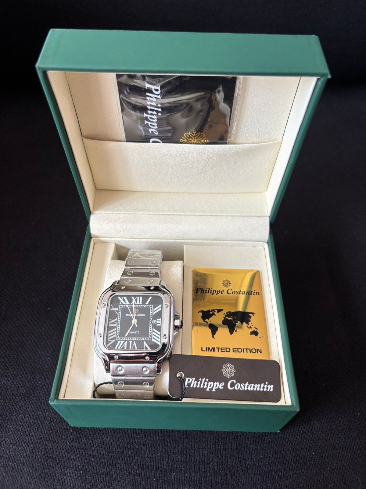 Philippe Costantin Quartz, Sieraden, Tassen en Uiterlijk, Horloges | Antiek, Ophalen of Verzenden, Overige merken