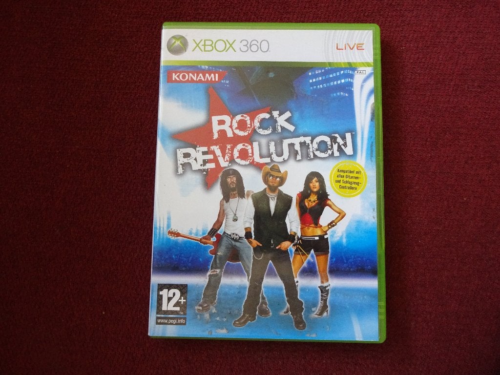 Xbox 360 Rock Revolution , Xbox360 Game, Muziek, Gebruikt, 2 spelers, Ophalen of Verzenden