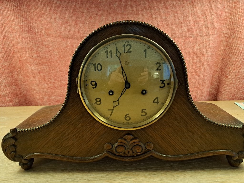 Junghans pendule, Antiek en Kunst, Ophalen