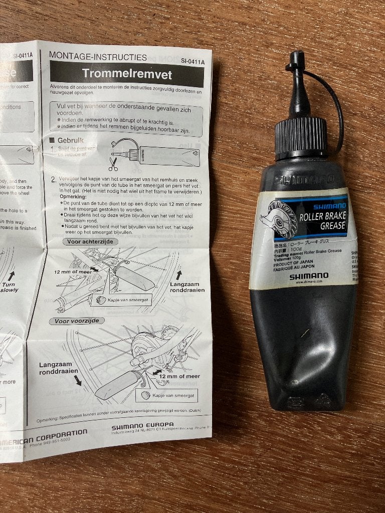 Shimano trommelremvet, Ophalen of Verzenden, Gebruikt