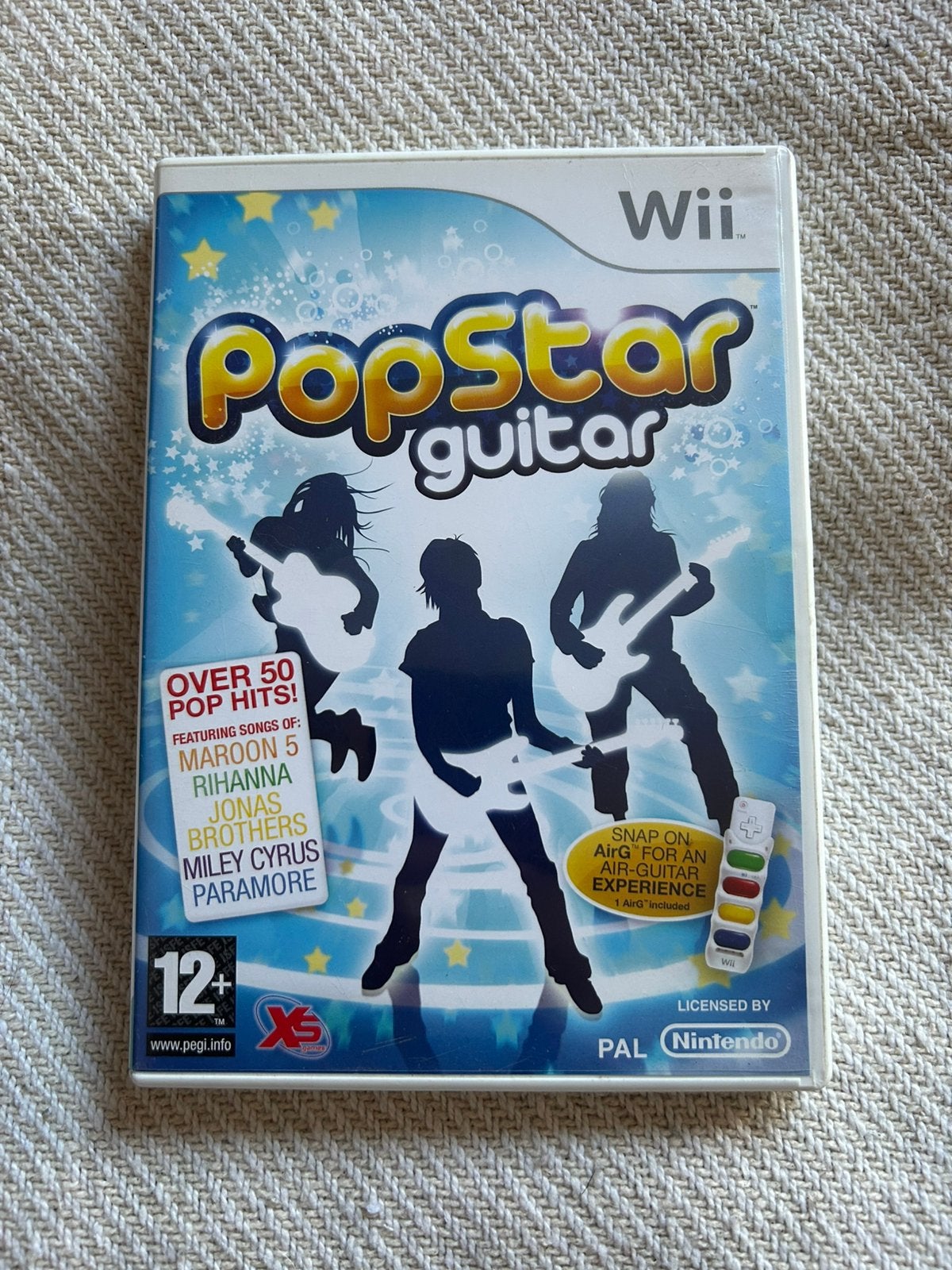 Popstar Guitar Nintendo Wii, Muziek, Gebruikt, 1 speler, Ophalen of Verzenden