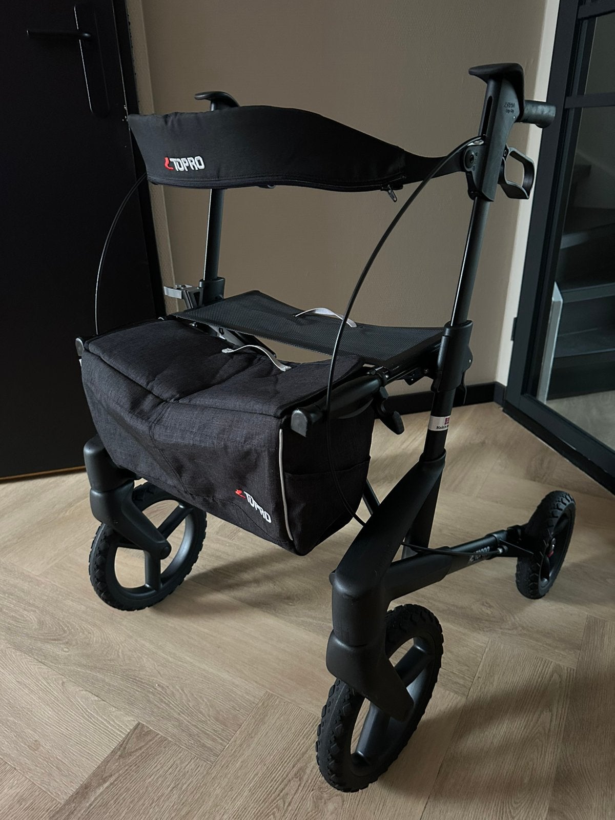 Topro troja ATR olympos black series, Diversen, Rollators, Ophalen of Verzenden, Opvouwbaar, Zo goed als nieuw