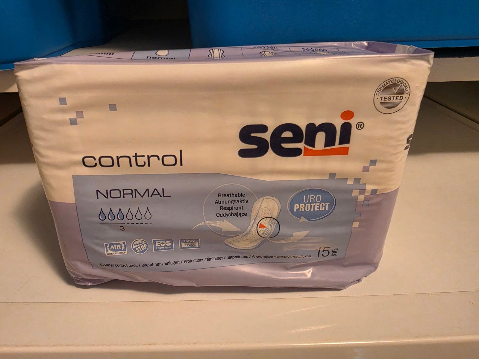Seni control normal incontinentie verband.
7 nieuwe pakken., Ophalen of Verzenden, Nieuw