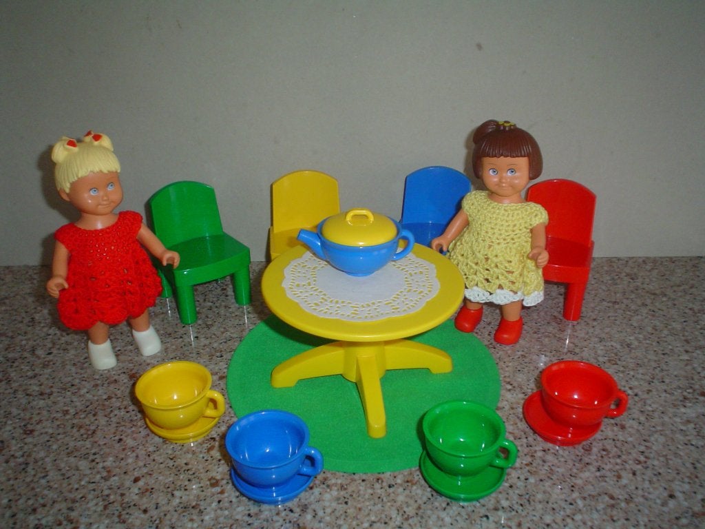 Lisa en Anna met meubeltjes. inkl. verz.k., Ophalen of Verzenden, Zo goed als nieuw, Complete set, Duplo