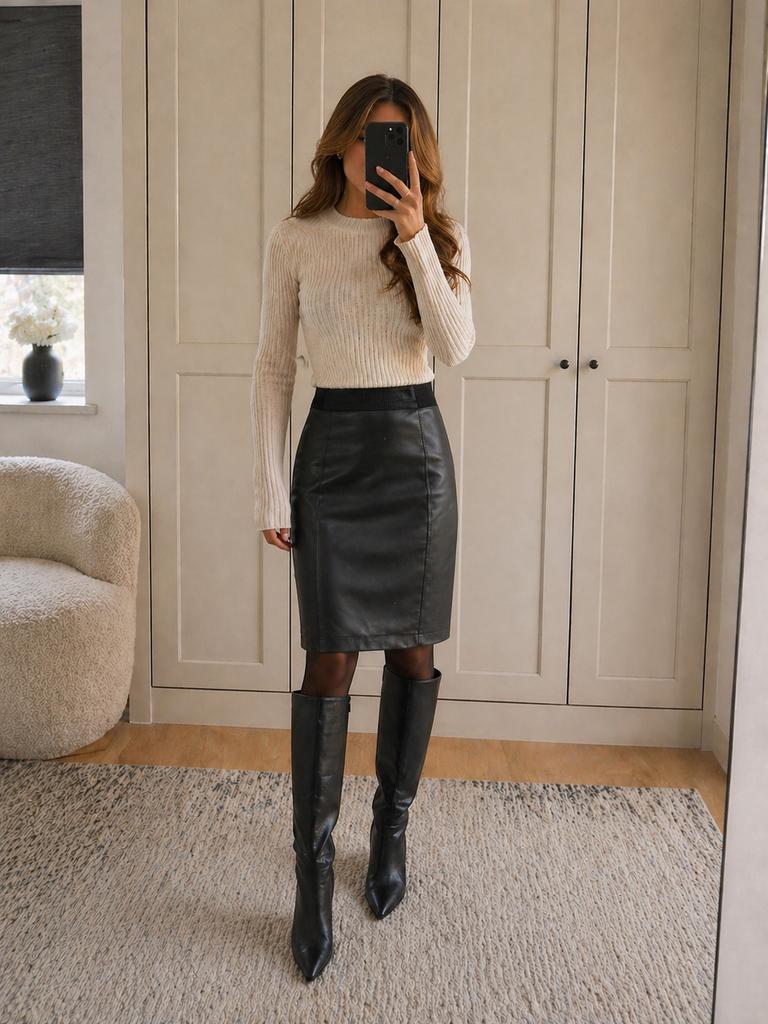 Rok | Vero Moda | M | heel goed, Maat 38/40 (M), Zwart, Ophalen of Verzenden, Zo goed als nieuw