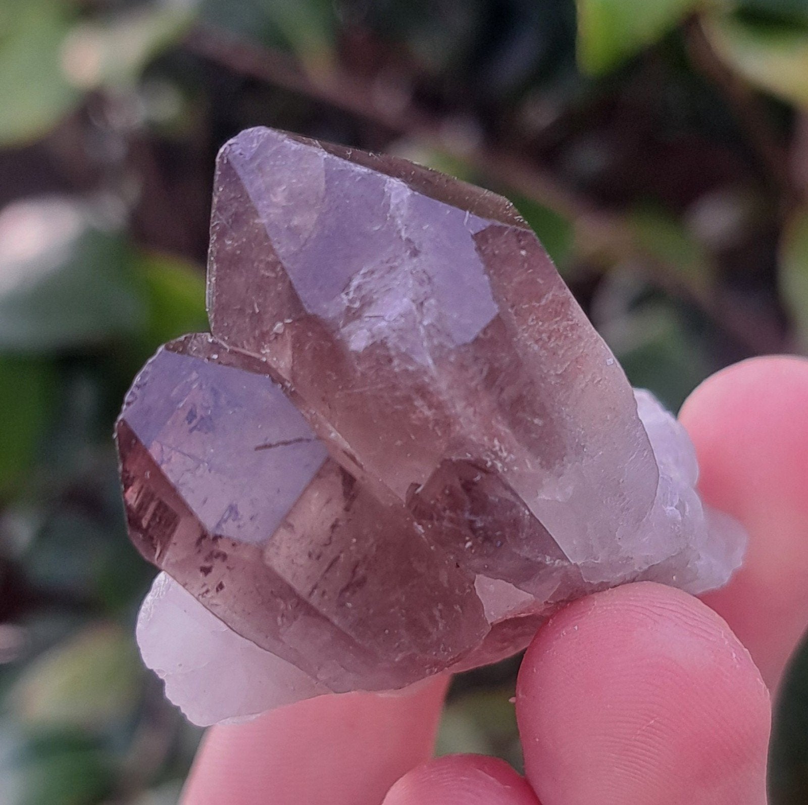 Rookkwarts cluster met mooie punten edelsteen kristal, Ophalen of Verzenden
